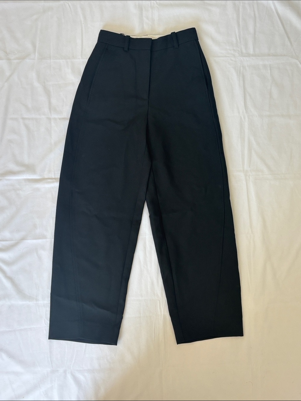 COS - NWT Black High-Waist Cropped Trousers